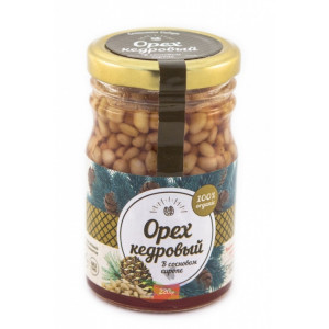 ОРЕХ КЕДРОВЫЙ В СОСНОВОМ СИРОПЕ